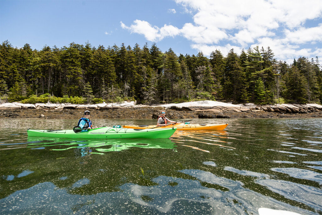 Sea kayaks