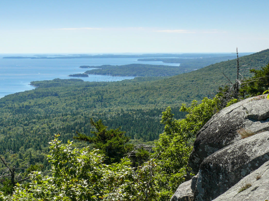 The views from Bald Rock Mountain Trail go on as far as the eye can see.