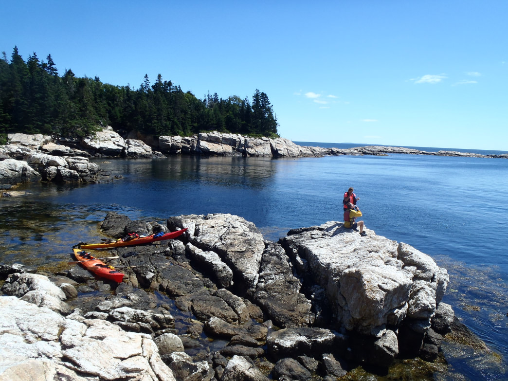 Kayakers consider Muscongus Bay one of Maine’s most picturesque rocky coast paddles.