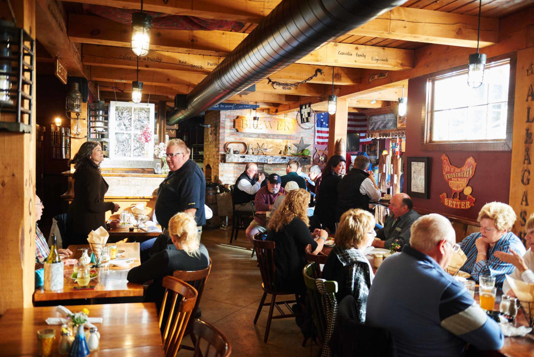 Boothbay Craft Brewery is a close four miles from Oven’s Mouth Preserve.