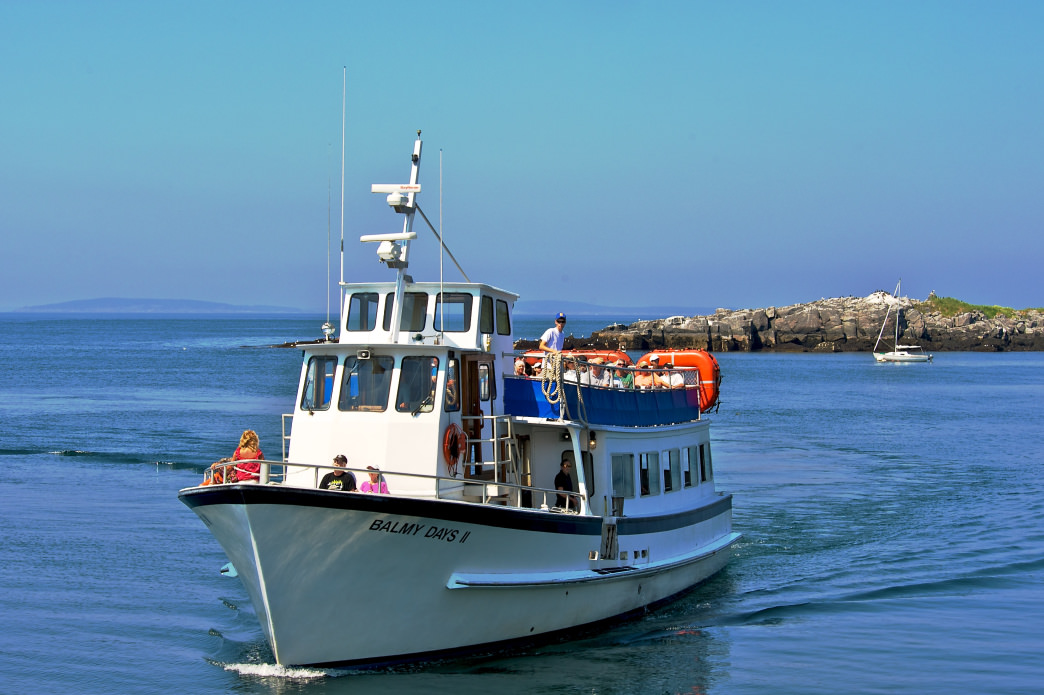 The island is accessible only by boat, so make sure to book your ferry through Monhegan Boat Line.