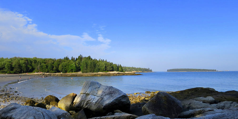 Birch Point State Park in Owls Head, Maine