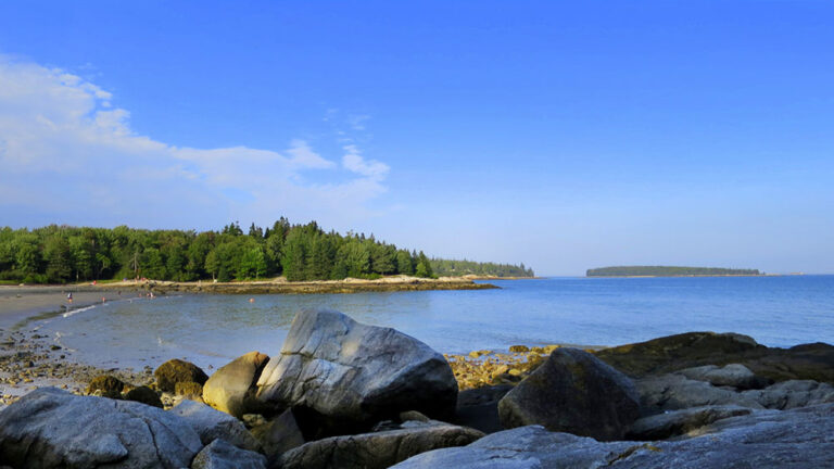Birch Point State Park in Owls Head, Maine