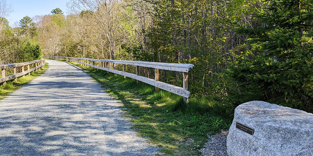 Belfast Maine Rail Trail