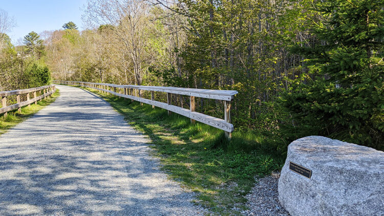 Belfast Maine Rail Trail