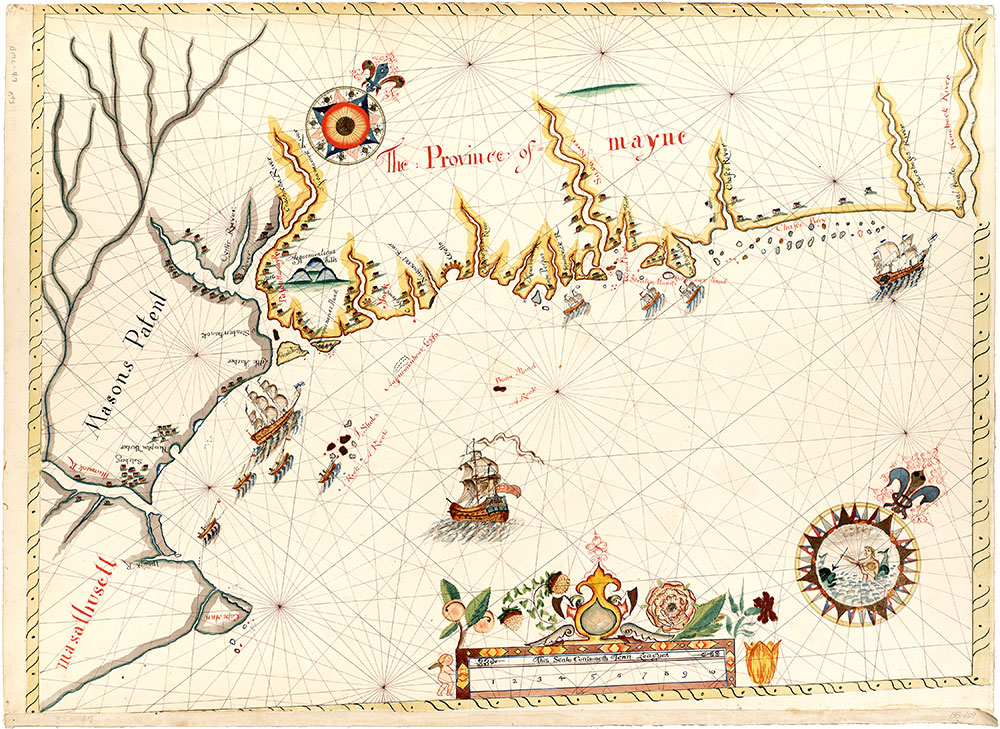 Map of the "Province of Mayne"