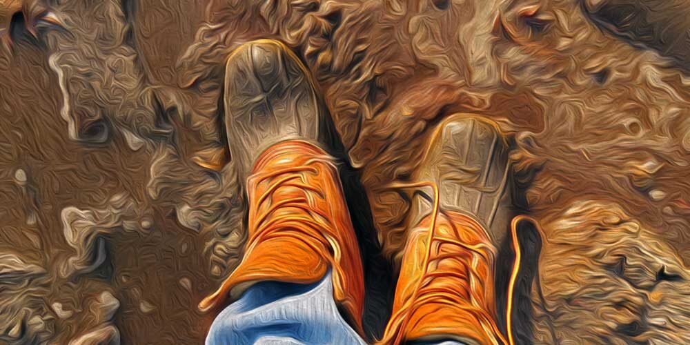 Boots are proper attire for Mud Season Fun and Survival