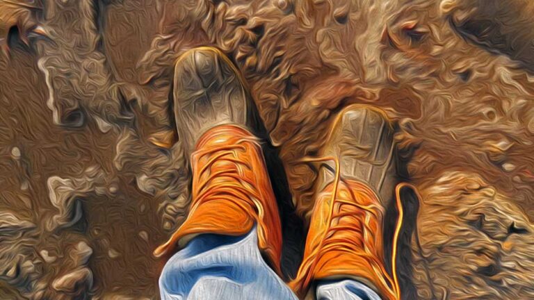 Boots are proper attire for Mud Season Fun and Survival