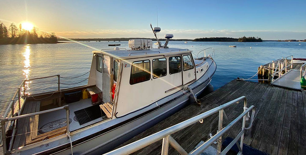 Quicksilver Shuttle to Warren Island, Maine