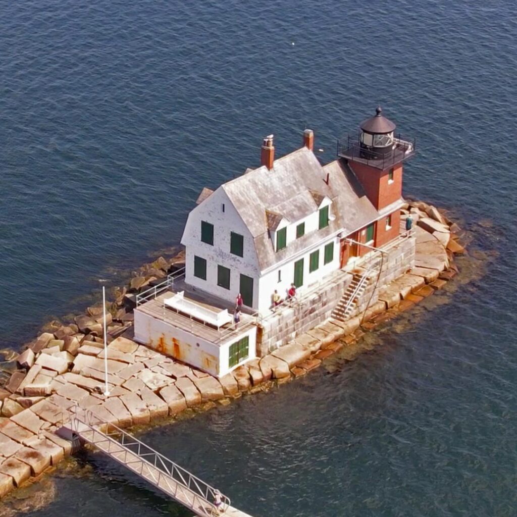 Rockland Harbor Breakwater Light, Rockland, Maine