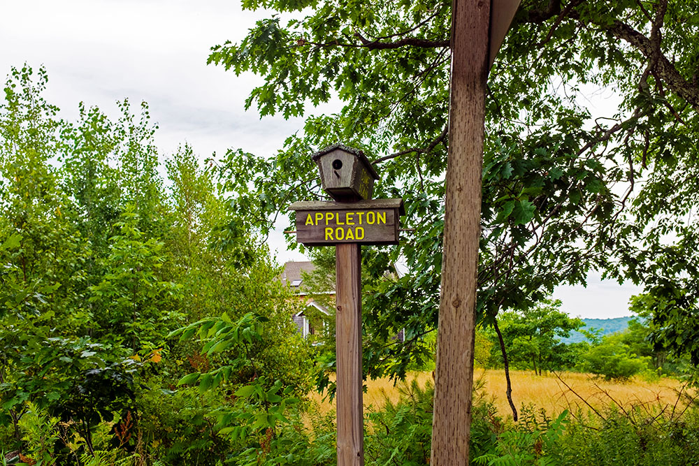 Appleton road sign, Appleton, Maine