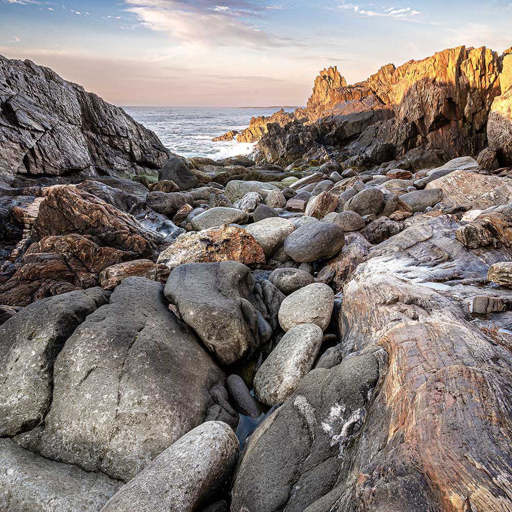 Giant's Stairs in Harpswell, Maine