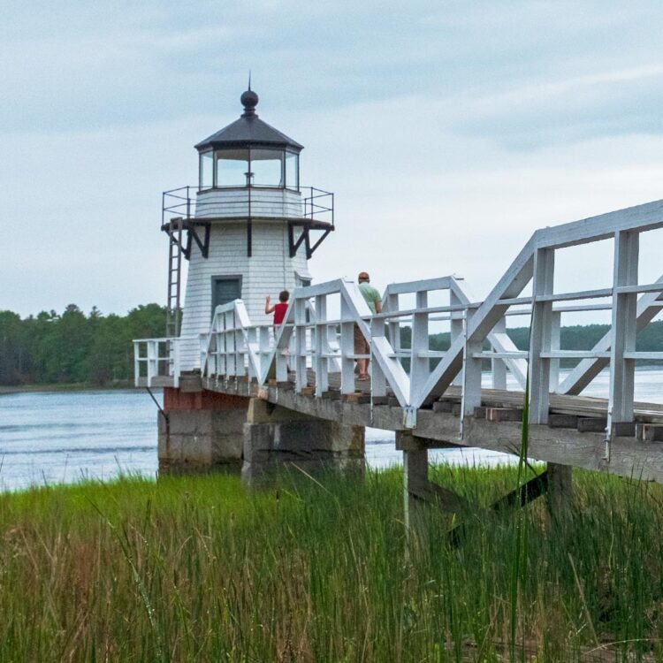 Doubling Point Light, Arrowsic, Maine