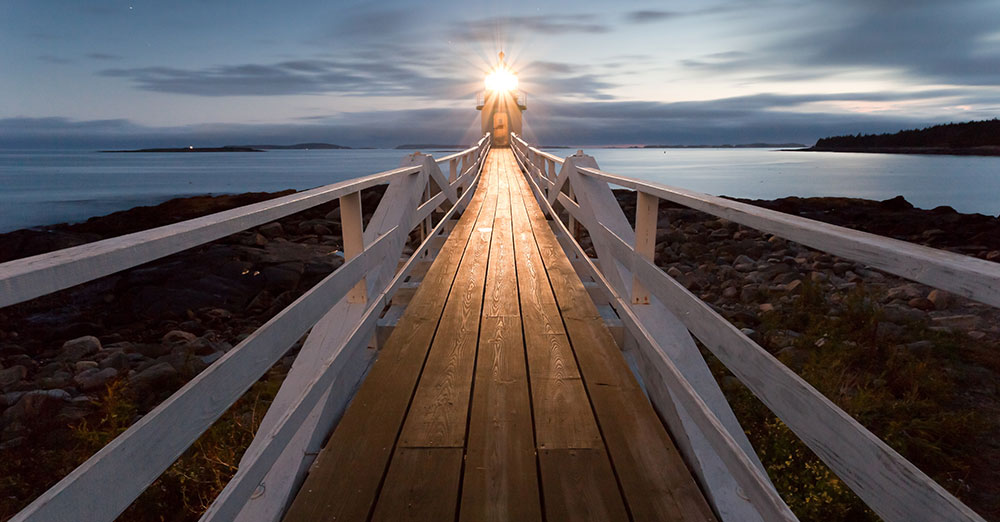 Marshall Point Lighthouse in Port Clyde, Maine