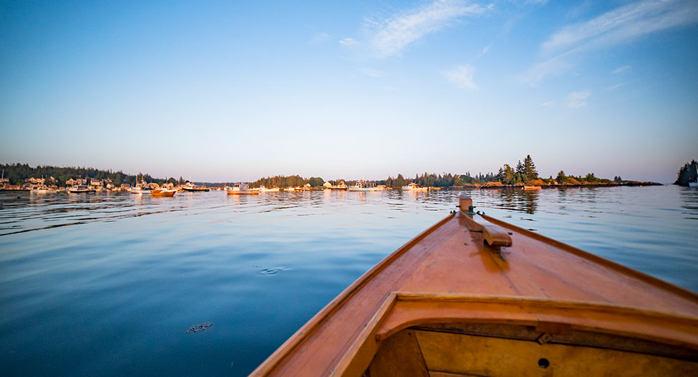 Sunset cruise from Vinalhaven, Maine