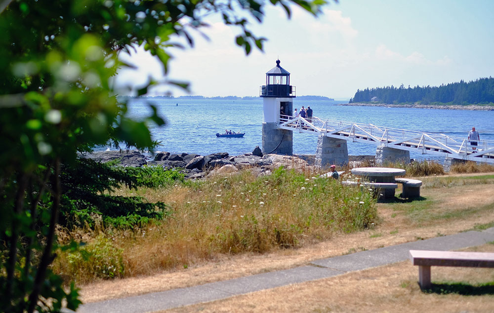 Marshall Point Lighthouse in Port Clyde, Maine