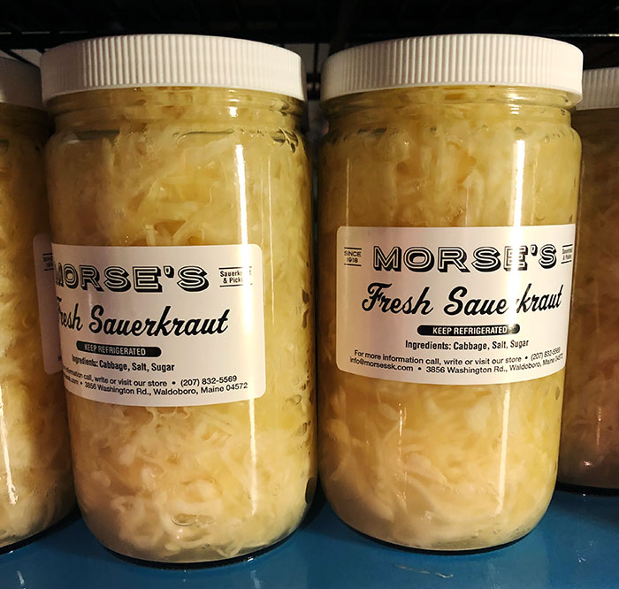 Morse's Sauerkraut, Waldoboro, Maine