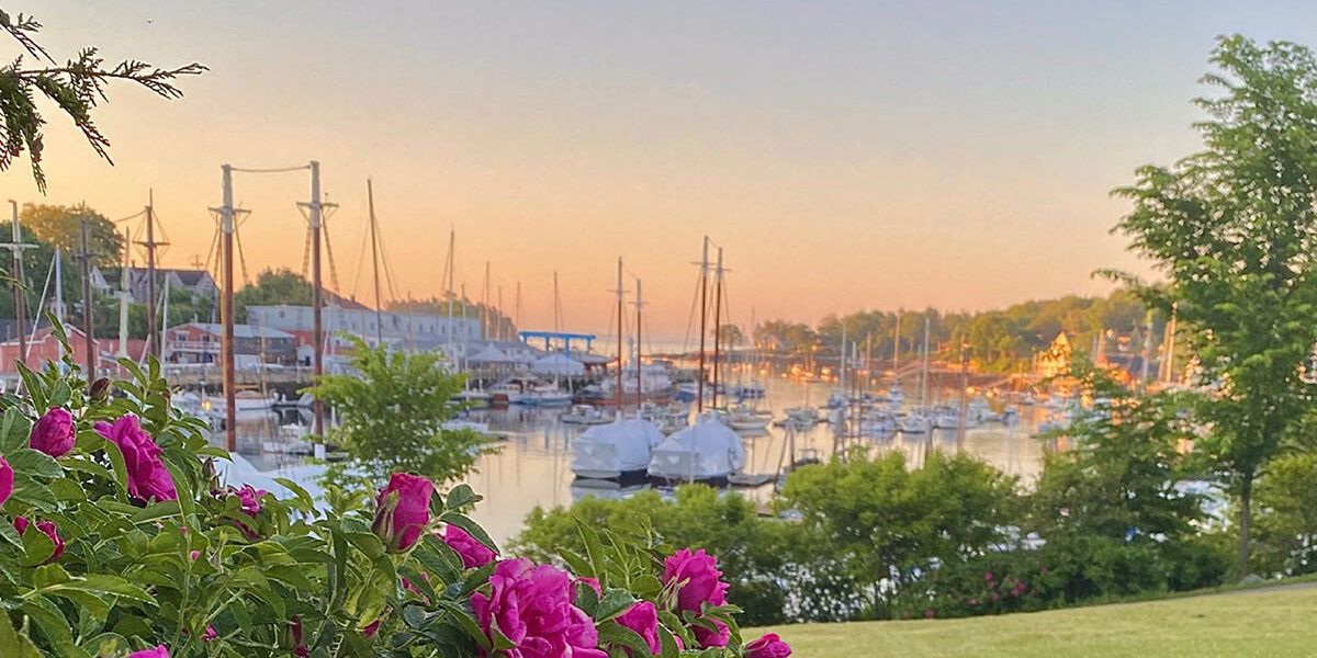 Sunrise in Camden, Maine