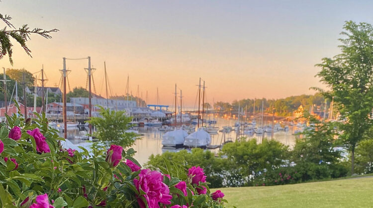 Sunrise in Camden, Maine