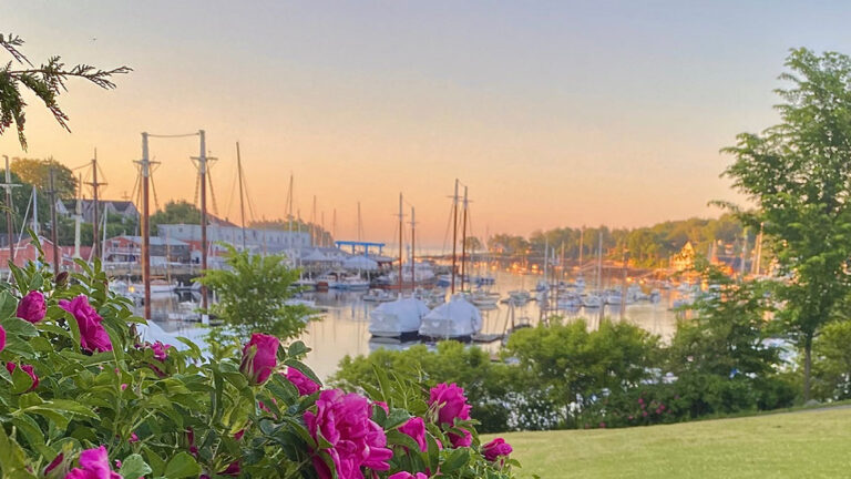Sunrise in Camden, Maine