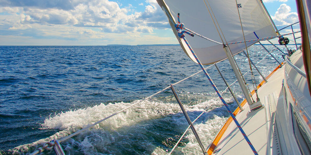 Sailing on Penobscot Bay in MidCoast Maine