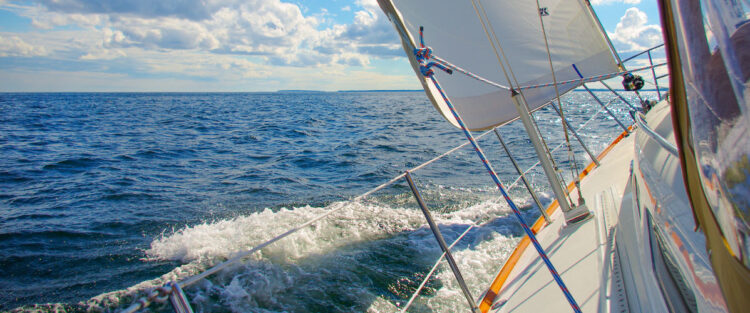 Sailing on Penobscot Bay in MidCoast Maine