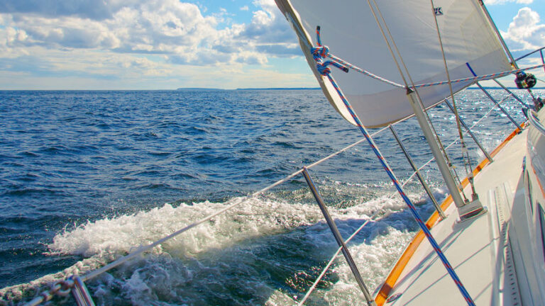 Sailing on Penobscot Bay in MidCoast Maine
