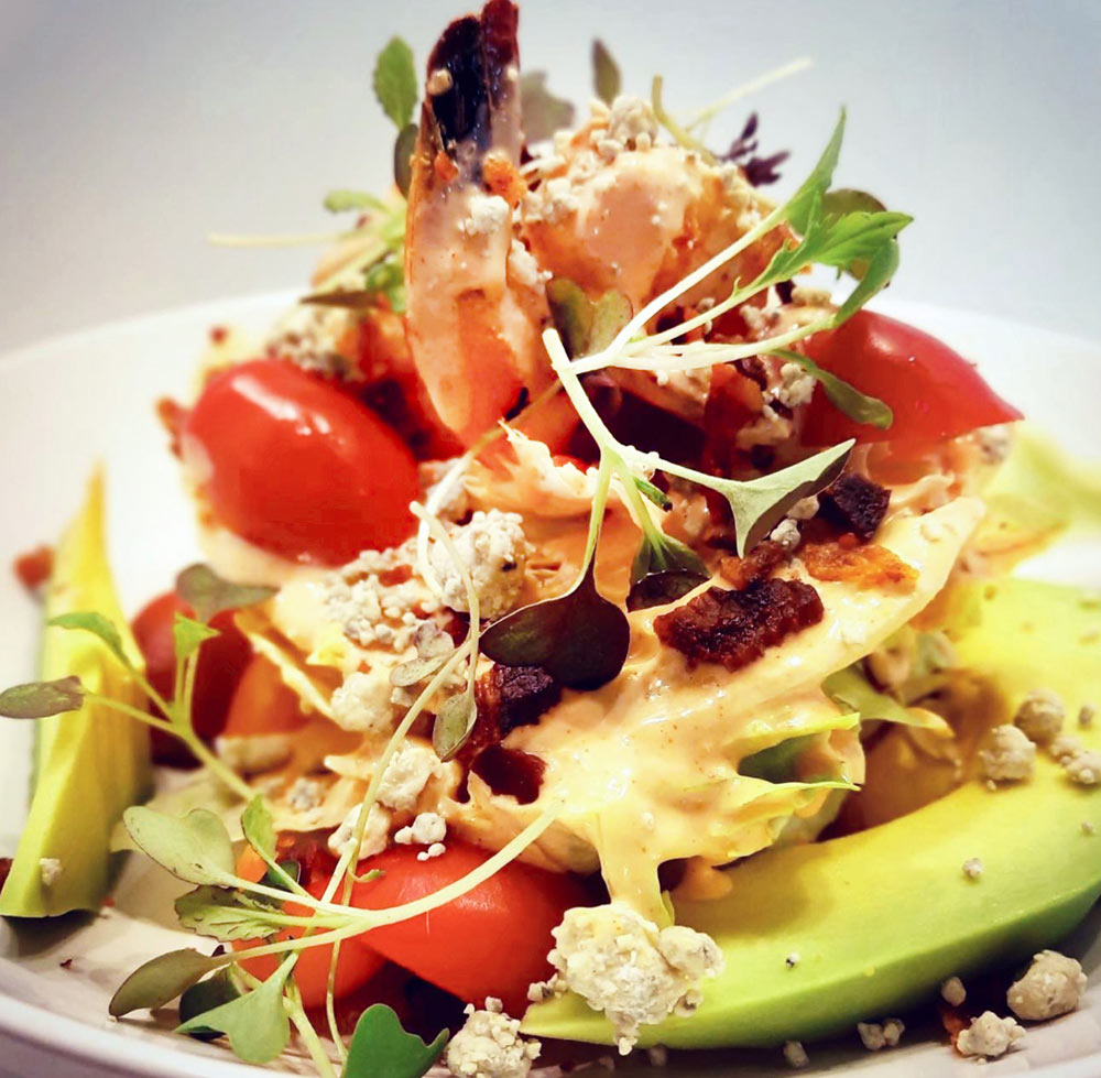 Shrimp Louise Wedge Salad at The Causeway, Spruce Head, Maine