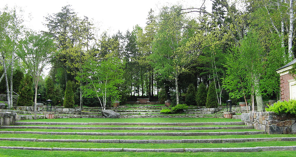 Camden Harbor Park and Amphitheatre, Camden, Maine