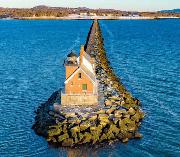 Rockland Breakwater Lighthouse, Rockland, Maine