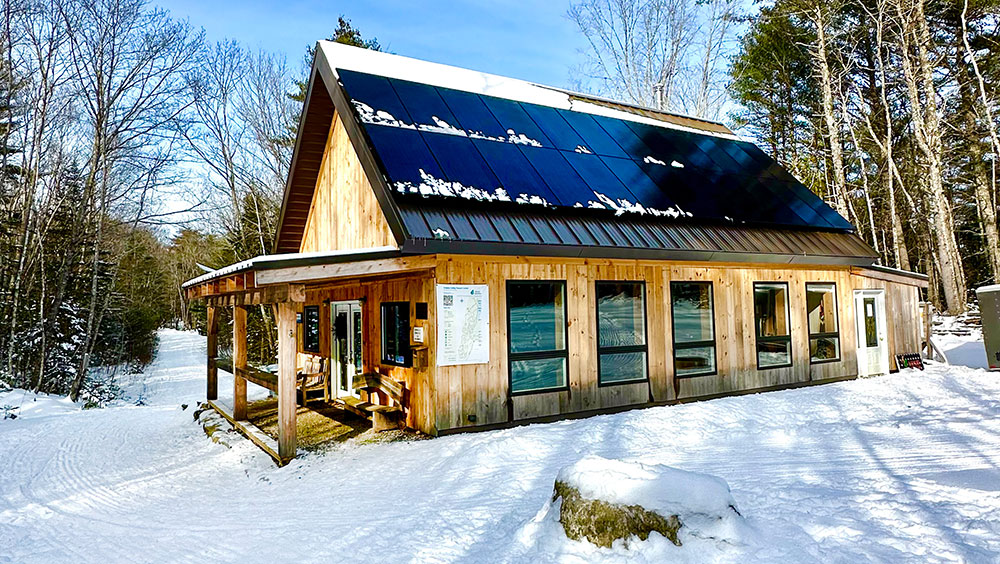 The Gatehouse at Hidden Valley Nature Center in Jefferson, Maine