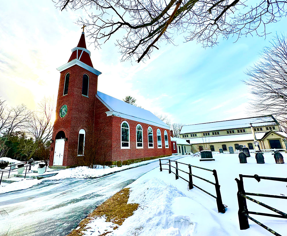 St Patrick's Church in Newcastle, Maine