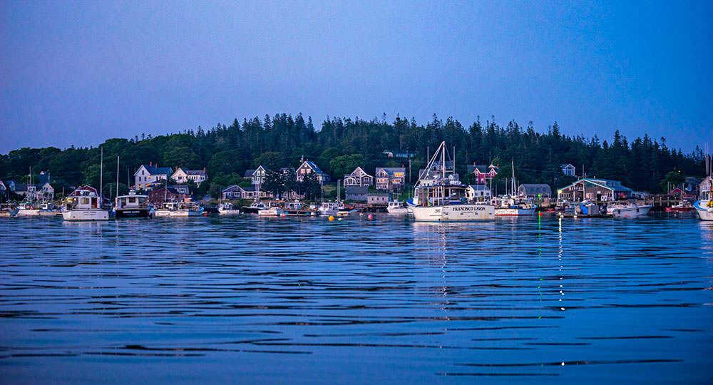 Evening on Vinalhaven, Maine