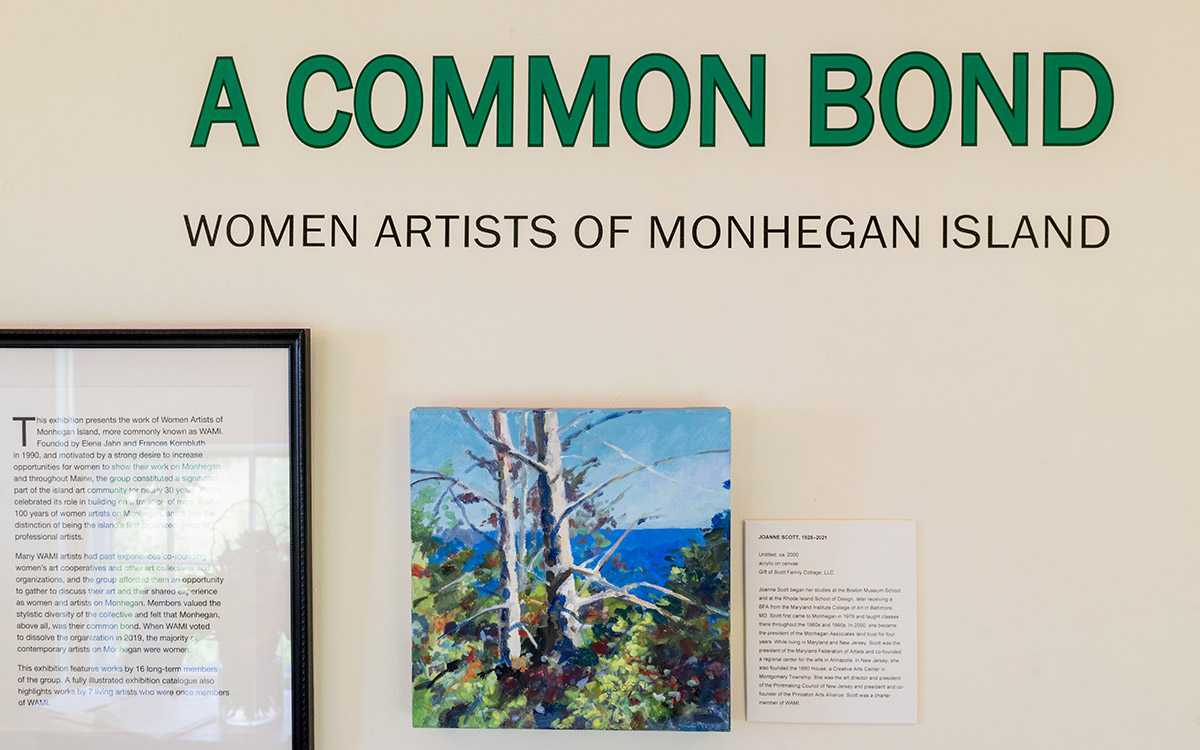 "A Common Bond," Women Artists of Monhegan Island