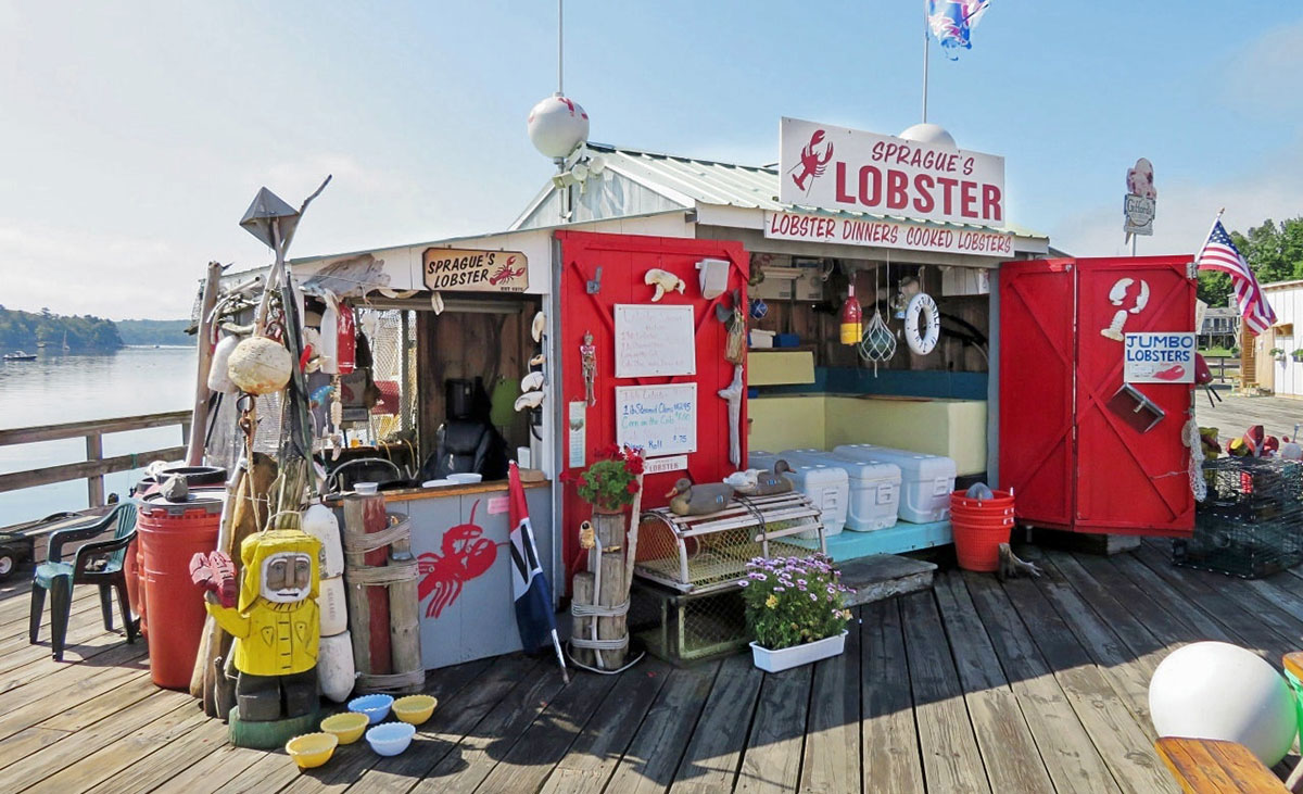 Sprague's Lobster, Wiscasset, Maine