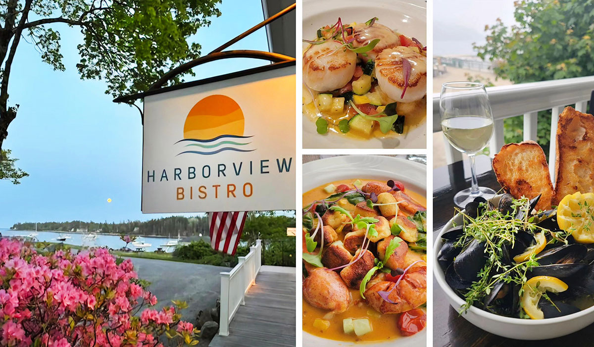 Harborview Bistro at the East Wind Inn, Tenant's Harbor, Maine