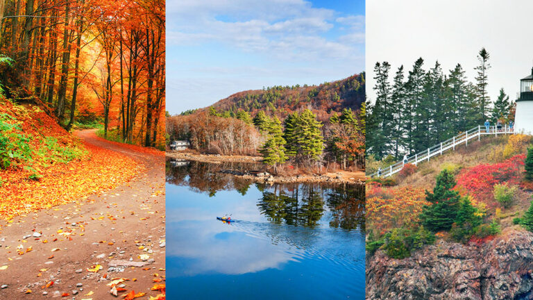 Leaves, lakes, and lighthouses, enjoy autumn in MidCoast Maine