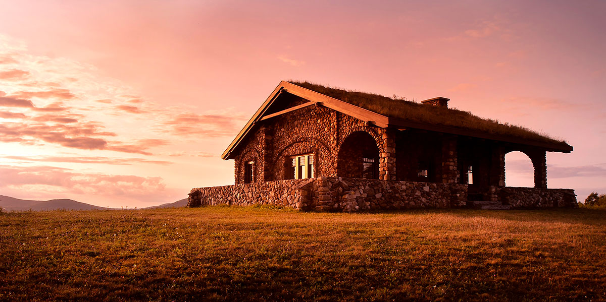 Sunset at Beech Hill Preserve, Rockport, Maine