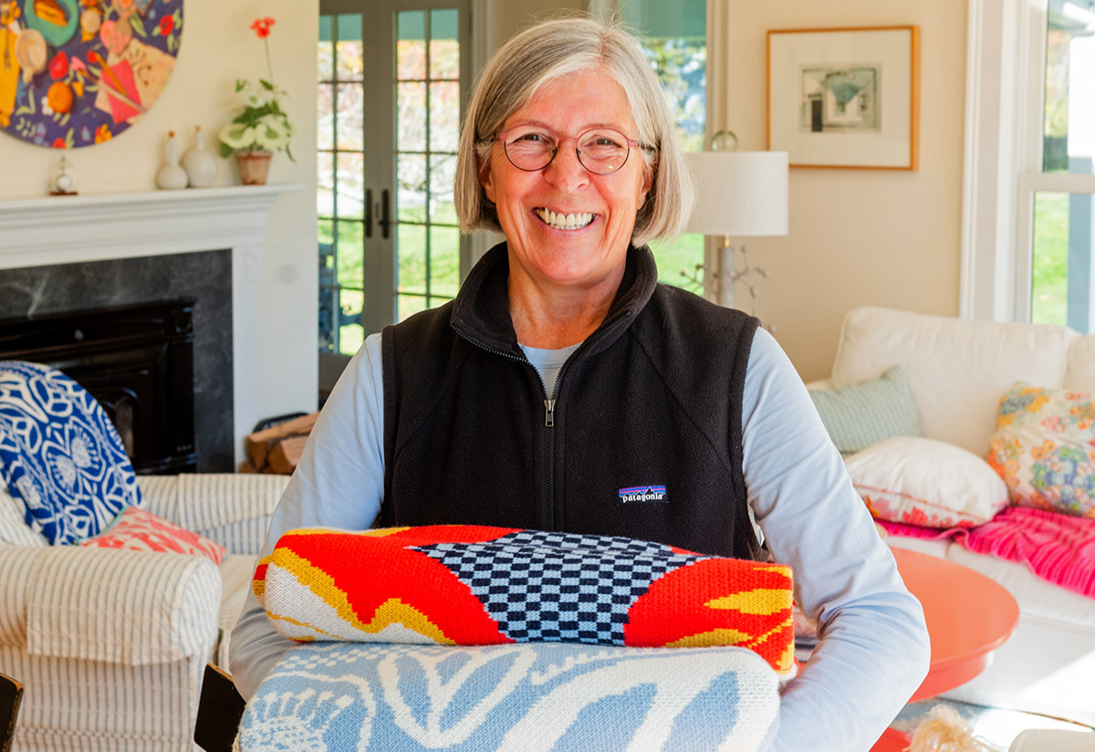 Betsy Leighton of Bowerbird Studio, New Harbor, Maine