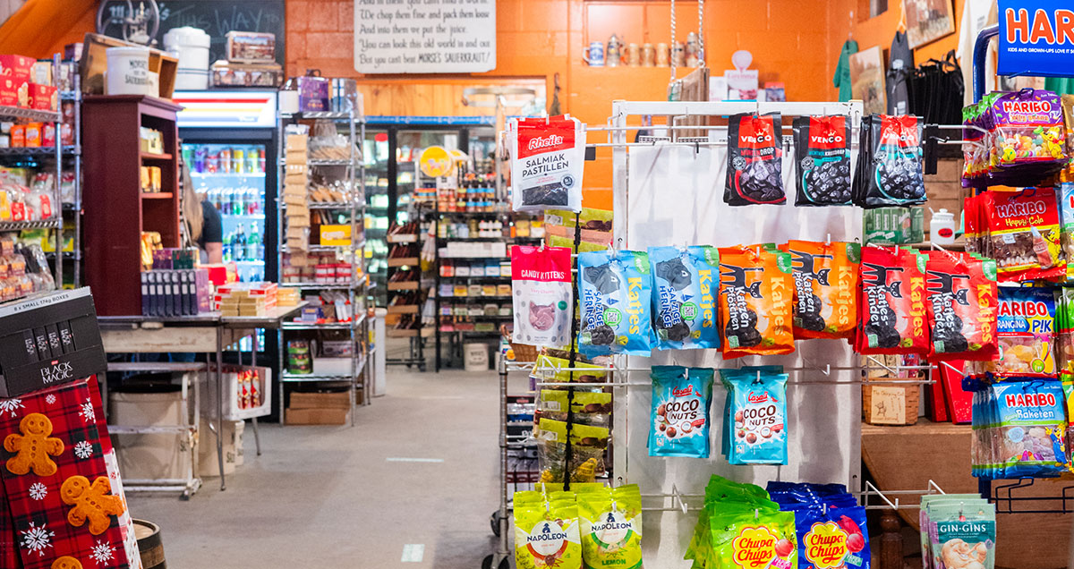 Morse's Sauerkraut and European Deli, Waldoboro, Maine