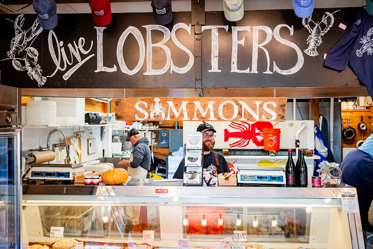 Simmons Seafood, Damariscotta, Maine