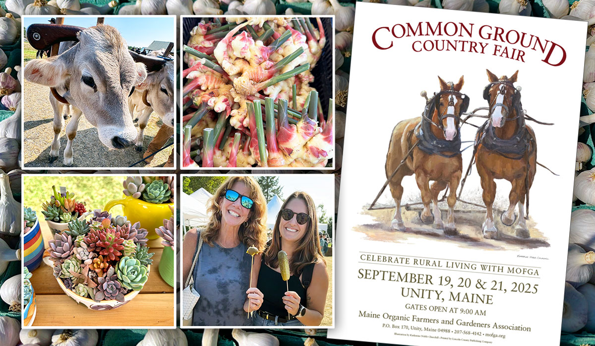 Common Ground Country Fair, September 19, 20, 21, 2025, Unity, Maine