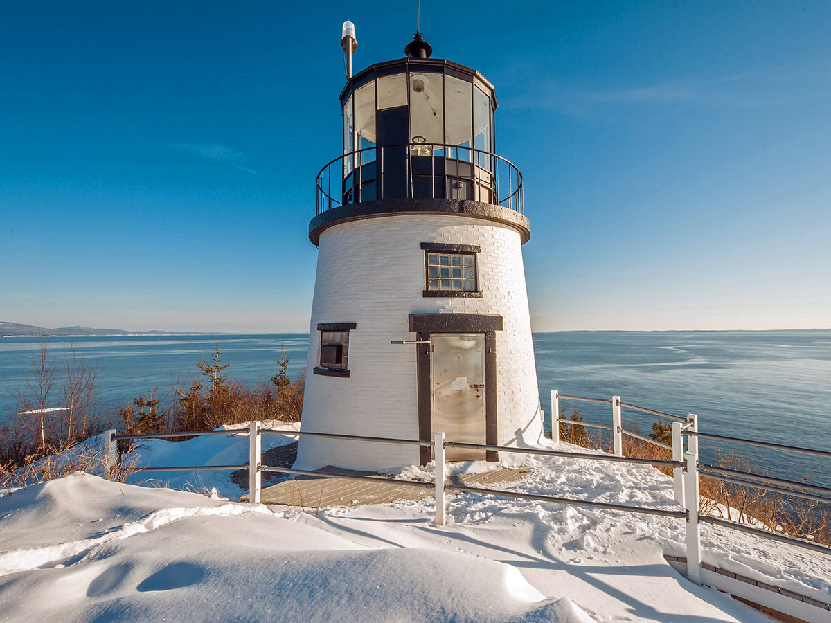 Owls Head Lighthouse, near Rockland Harbor, Maine