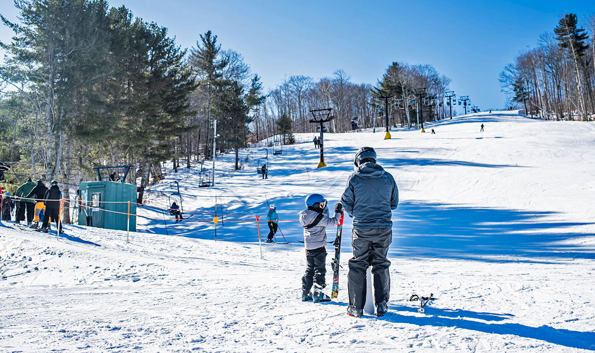 Camden Snow Bowl, in Camden, Maine