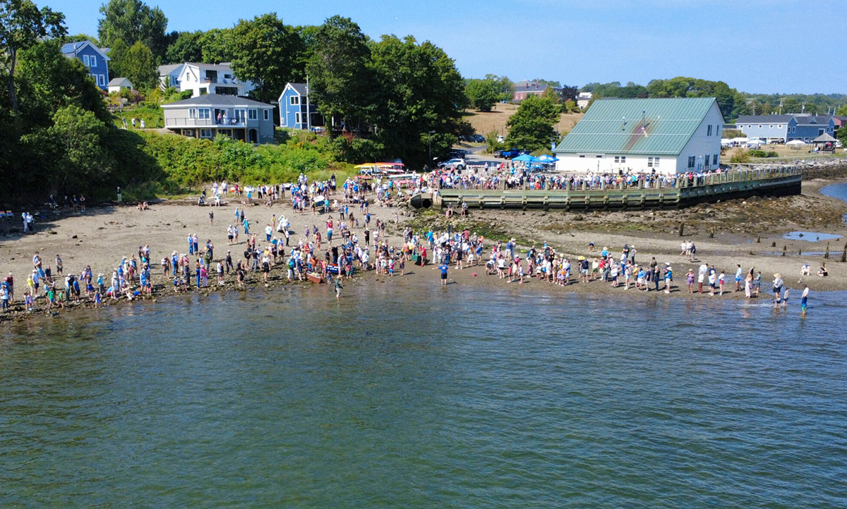 Belfast Harbor Fest Cardboard Boat Challenge, Belfast, Maine