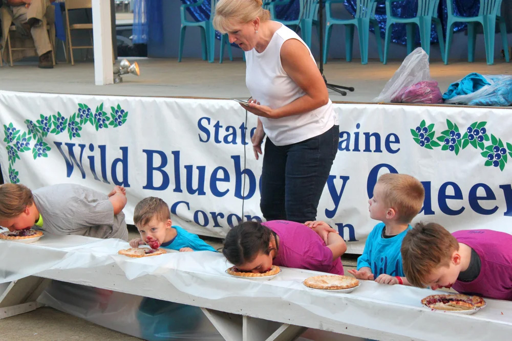 Maine Wild Blueberry Festival at the Union Fair